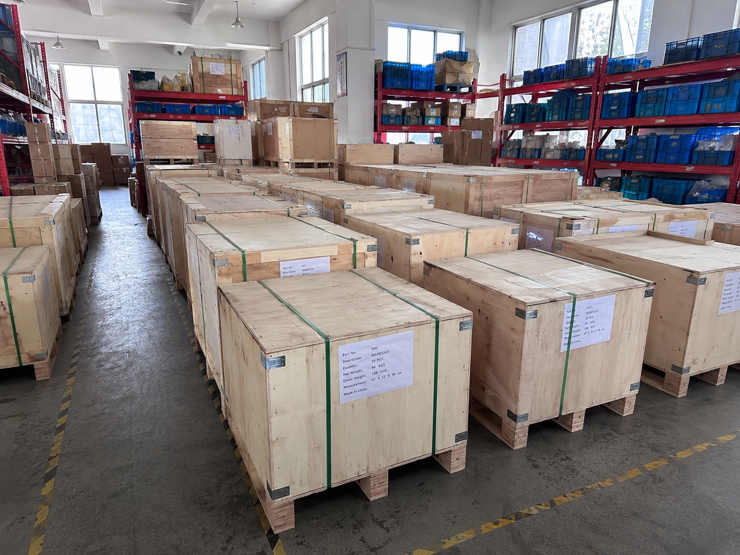 Warehouse and shipment preparation